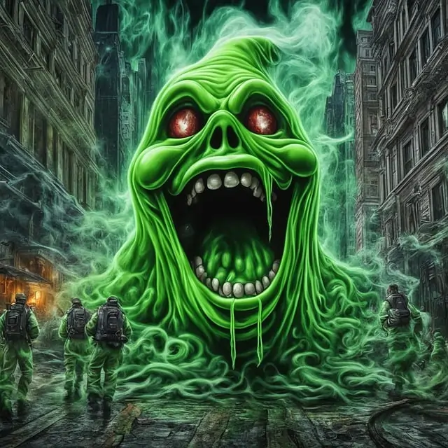 Green ghost