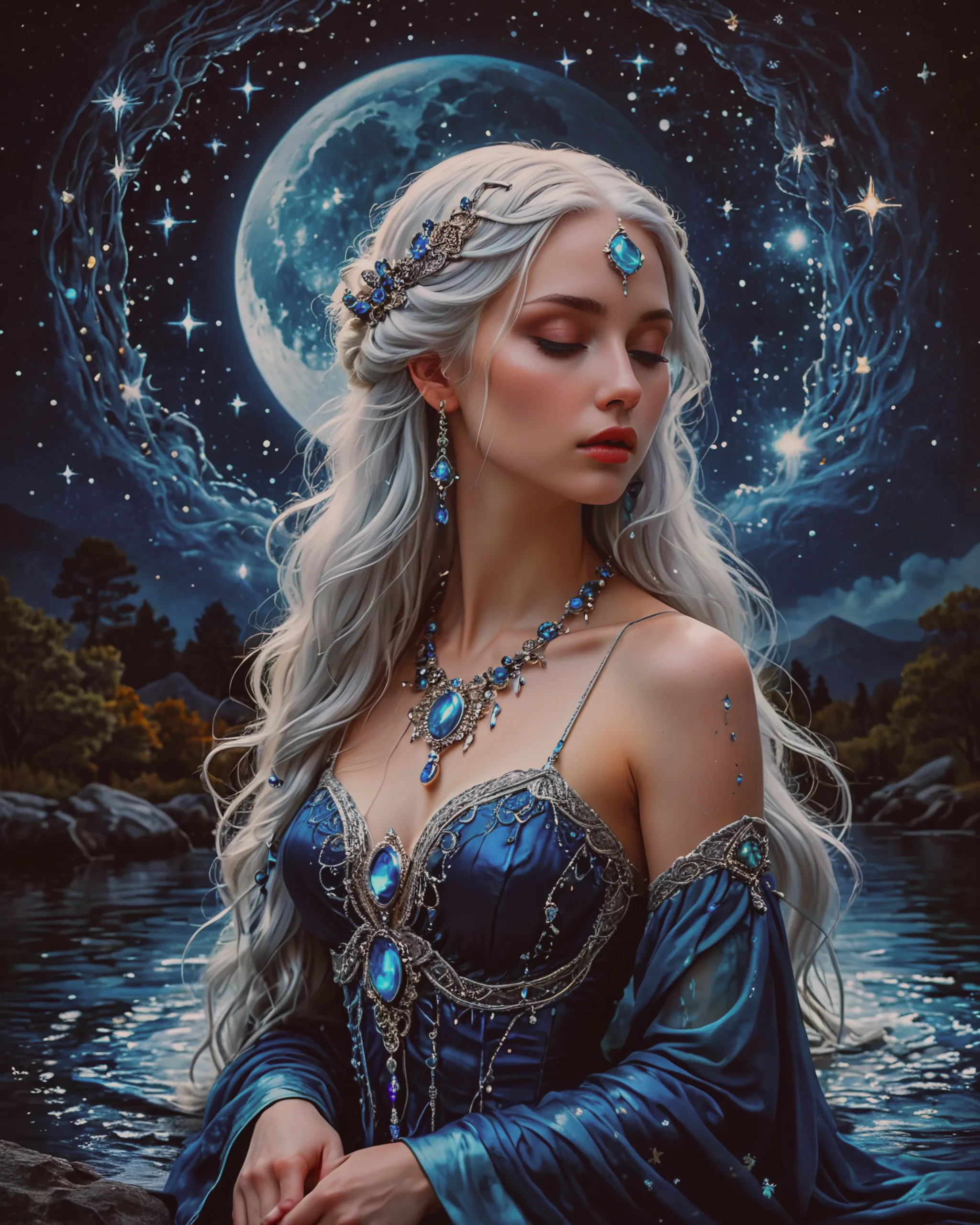 Ethereal goddess