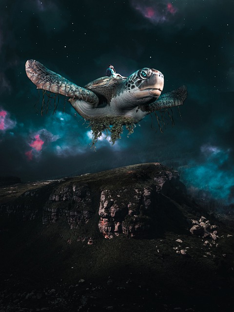 Un mystérieux reptile volant observé en Algérie en 1902