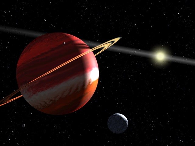 Une mystère tâche rouche sur la planète Jupiter