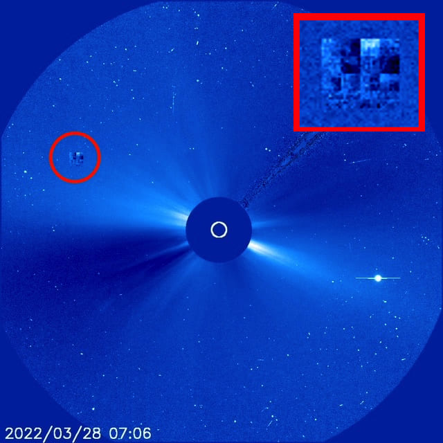 Un cube extraterrestre repéré près de notre Soleil