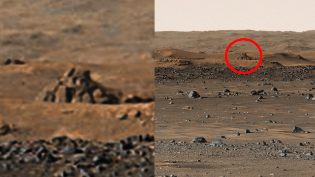 Un temple extraterrestre trouvé sur Mars en avril 2022