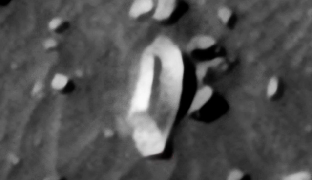 Un vaisseau spatial de 300 mètres repéré sur Mars