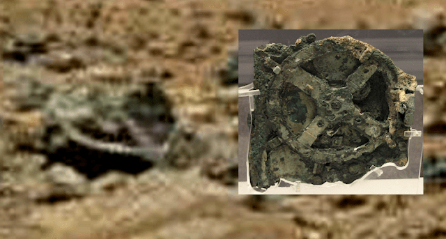 Une technologie extraterrestre découverte sur Mars