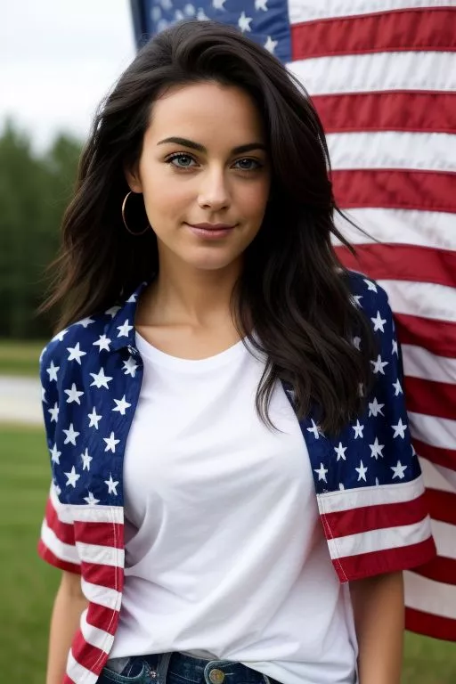 Le Drapeau des États-Unis : L'œuvre d'un Lycéen de 17 Ans