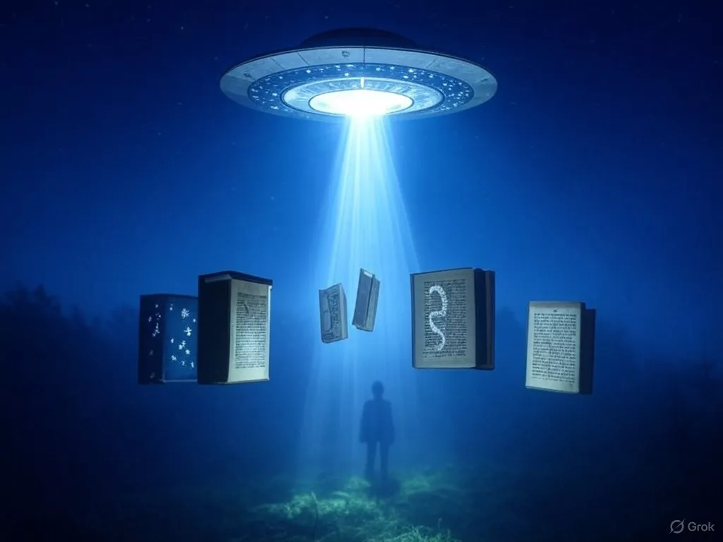 Top 5 des livres sur les OVNI en 2025