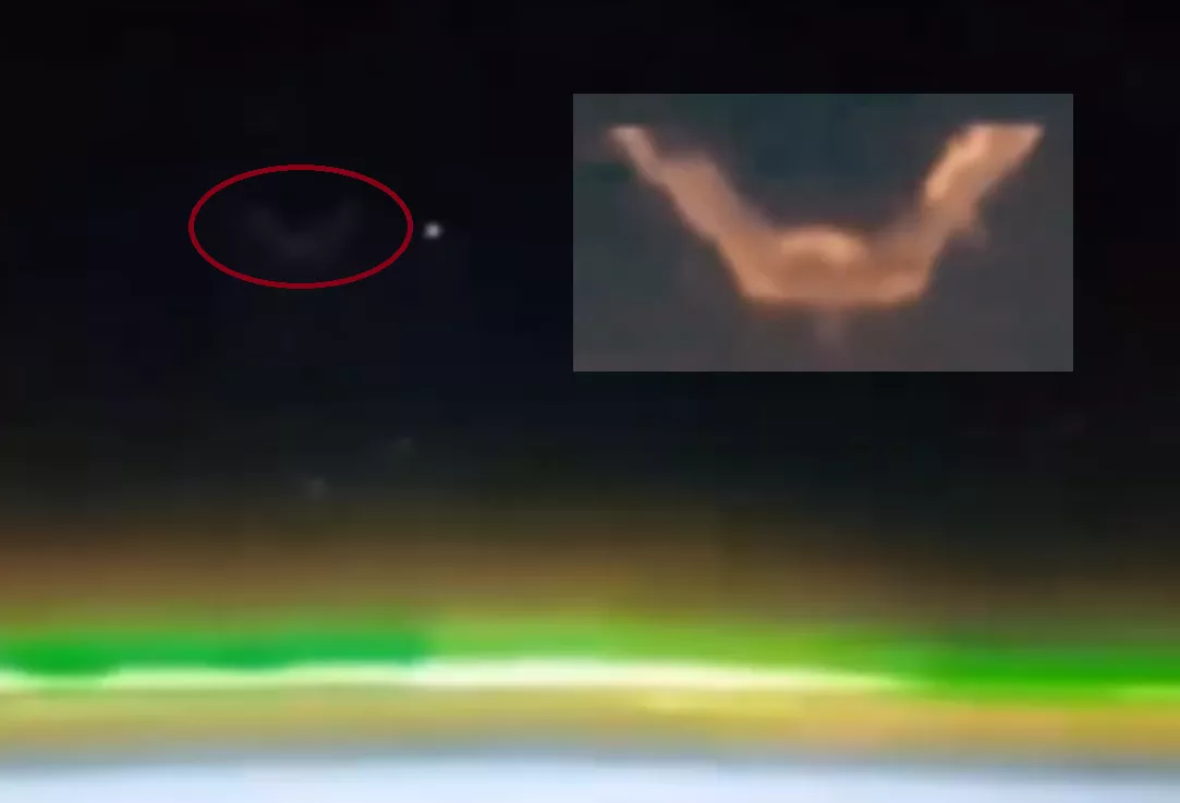A Mysterious 2-Km UFO Photographed by NASA from Space