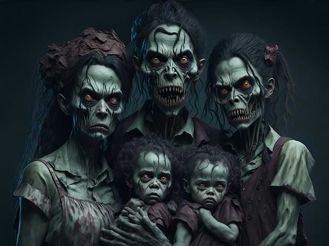 Creepy family