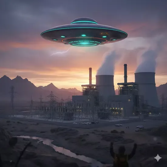 Des objets non identifiés au-dessus d’une centrale du Wyoming