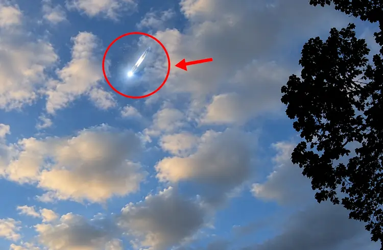 Un mystérieux objet cylindrique observé dans le ciel de Corrèze