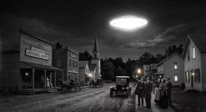 Une lumière non identifiée repérée en 1917 dans le Colorado
