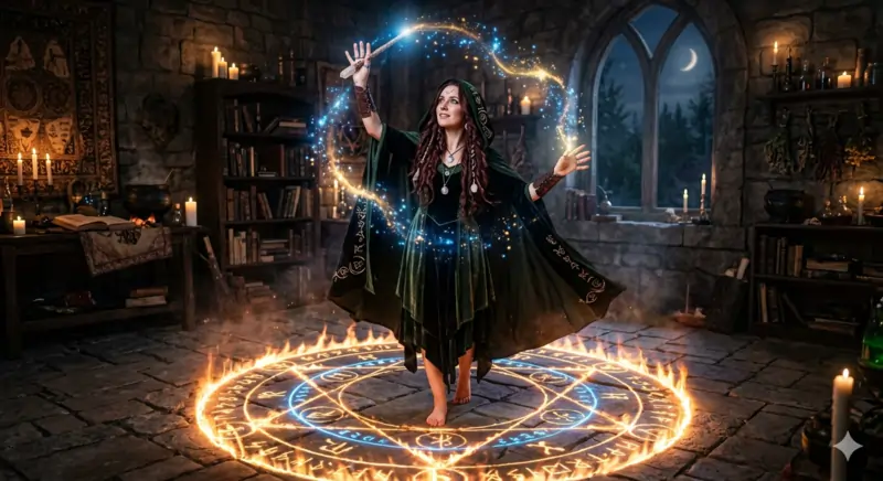 Sorcellerie moderne : ouvrir et fermer un cercle magique